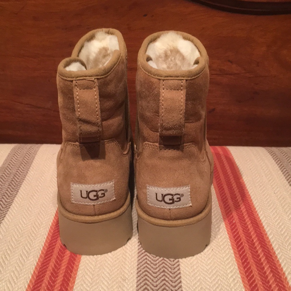Ugg Kristen Wedge Narrow Fit Chestnut Mini - Picture 4 of 8
